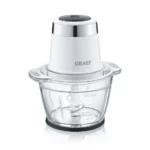 Graef Foodprocessor CH501 Wit Met glazen schaal