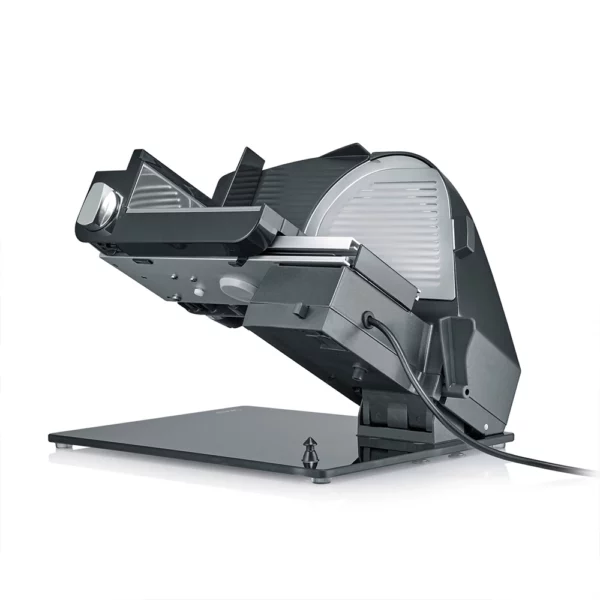 Graef Master M95F Snijmachine Vrijdragend Kantelbaar Antraciet Gekanteld