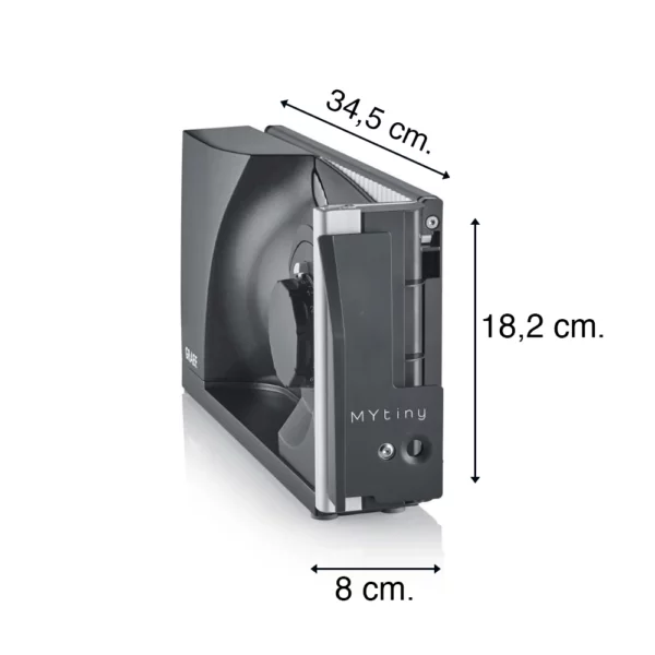 Graef MyTiny Compacte snijmachine Antraciet