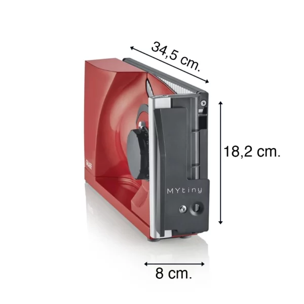 Graef MyTiny Compacte snijmachine Rood