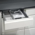 Graef MyTiny Zilverkleurige Snijmachine in een lade