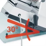Graef Snijmachine Master M90 Kantelbaar Zilver