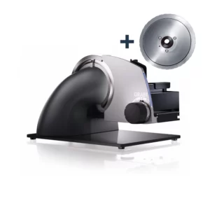 Graef Snijmachine ULTIMATE Zwart Voordeelset met Gekarteld Mes