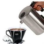 Graef Waterkoker RVS Dubbelwandig Instelbaar WK900 voor koffie opschenken