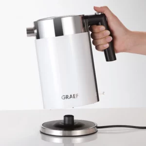 Graef Waterkoker WK61 Wit 1 5 liter Retro
