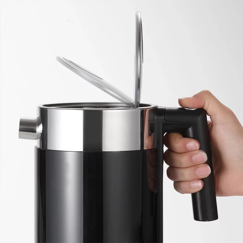 Graef Waterkoker WK62 Zwart 1 5 liter Flipdeksel