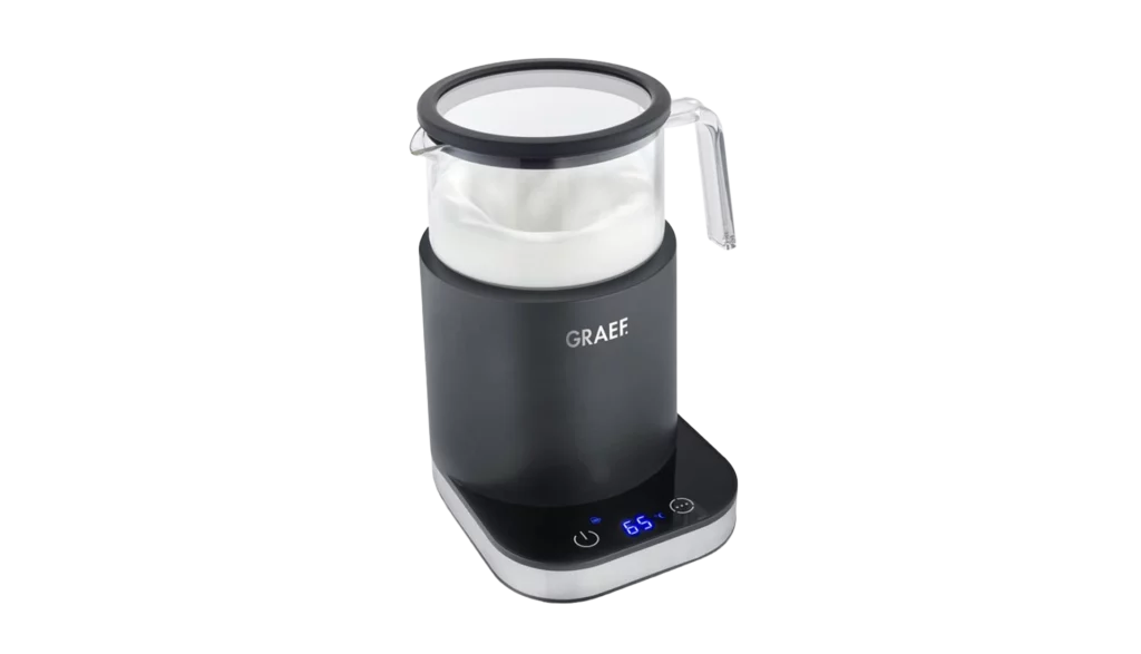 Melkopschuimer met glazen kan MS902